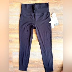 high-rise fit, cuffed ankle, ultra-soft, 7/8 length 24.5” inseam